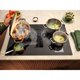 Electrolux 900 XT SensePro  platums 80 cm  melna - Iebuvejama indukcijas plits virsma ar tvaika nosuceju ECC8549 (7333394106915)