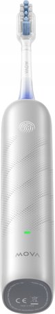 Mova Ηλεκτρική Οδοντόβουρτσα Fresh Pro Silver ATB15A, Επαναφορτιζόμενη