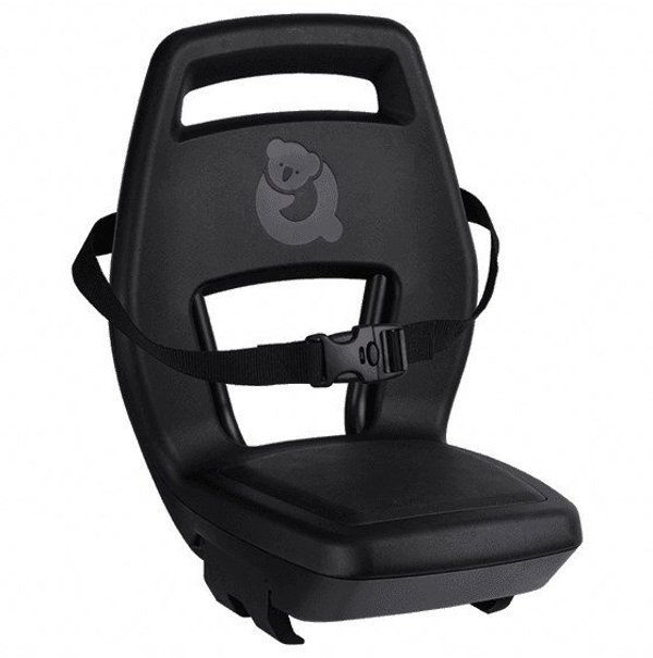 Elibas Παιδικό Καρεκλάκι Ποδηλάτου Quibbel Junior 6+ Longtail Edition, Midnight Black, Στερέωση σε Σχάρα, 35kg