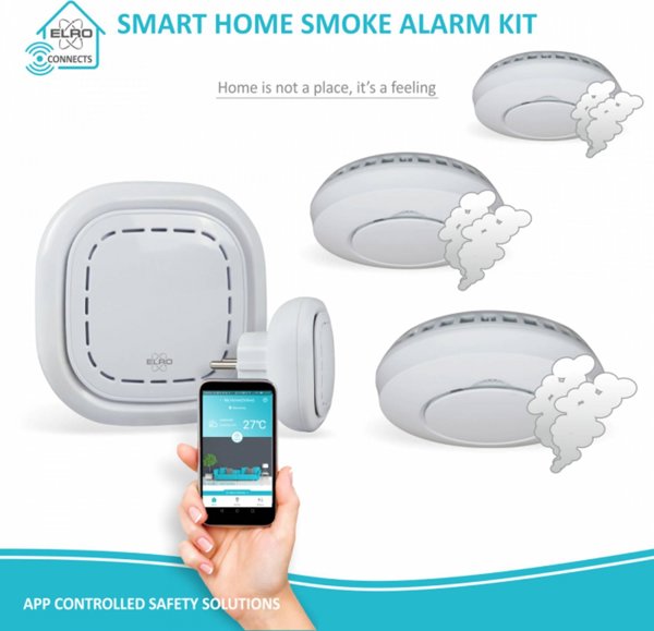 Σετ ανιχνευτή καπνού Elro ELRO SF400S11 K1