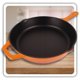 Εμαγιέ Σίδερο Τηγάνι 26cm Hage Orange