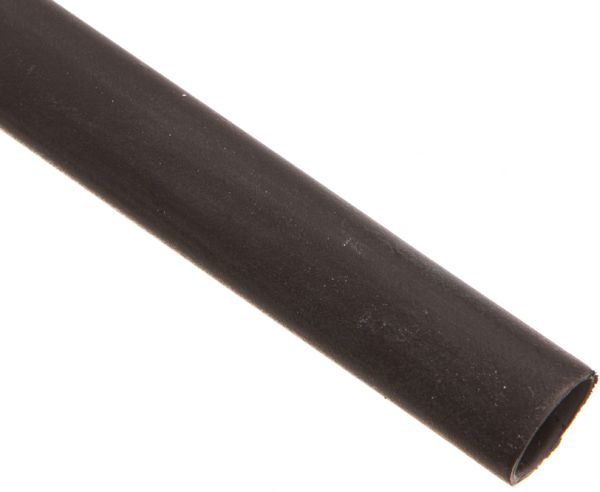 EM Group Θερμοσυστελλόμενος σωλήνας με κόλλα 12/3mm μαύρος 1m (CRMA123)