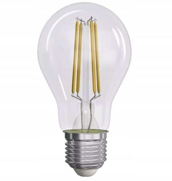 Λάμπα LED Filament Emos A60 E27 3.8W (60W) 806lm Θερμό Λευκό - Κλάση Α, 5 Χρόνια Εγγύηση