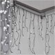 Emos Σετ Χριστουγεννιάτικα κρεμαστά XMAS icicle διάφορες λειτουργίες 9W 600LED 10m IP44 ψυχρό λευκό ZY1448
