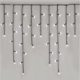Emos Σετ Χριστουγεννιάτικα κρεμαστά XMAS icicle διάφορες λειτουργίες 9W 600LED 10m IP44 ψυχρό λευκό ZY1448