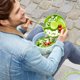 Emsa Clip & Go Salad Box, Δοχείο Φαγητού με Σαλατιέρα, 2.6L