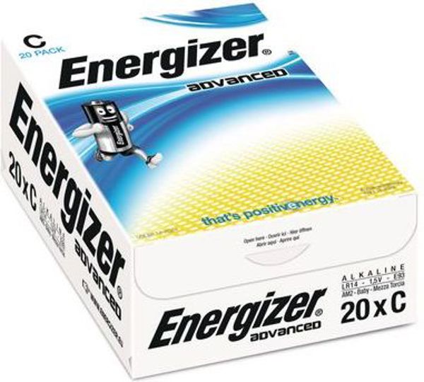 Energizer Bateria Max Plus C / R14 20 szt.