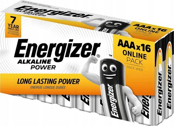 Energizer Energizer Power AAA 16 Πακέτο Δίσκος