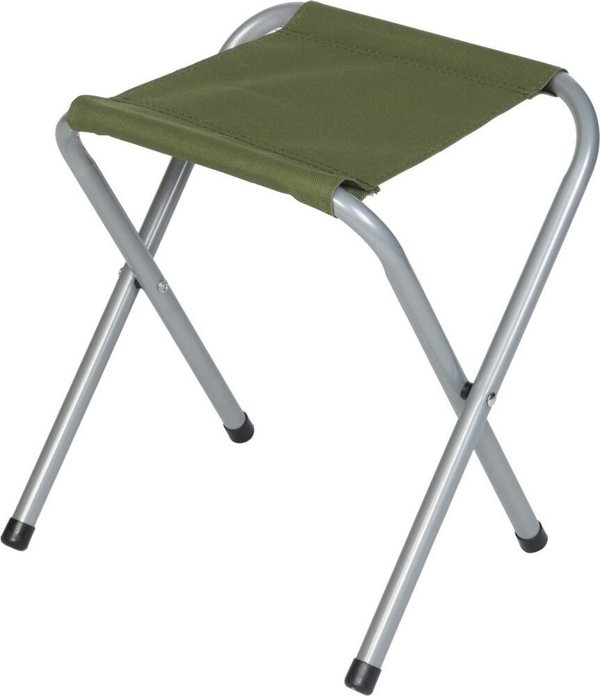 Enero Krzeslo wedkarskie turystyczne taboret sklady zielony 33x27x35cm