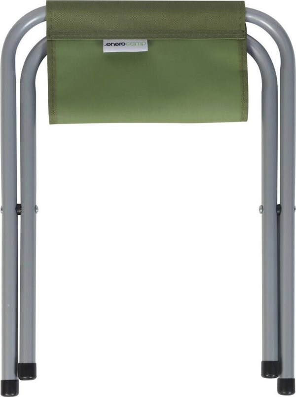 Enero Krzeslo wedkarskie turystyczne taboret sklady zielony 33x27x35cm