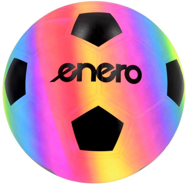 Μπάλα Ποδοσφαίρου Enero Rainbow Βινυλίου 23 cm 200 g