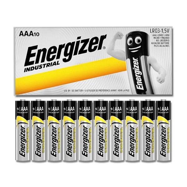 Energizer Industrial AAA / R03 Μπαταρία 10 τεμ. 476485 7638900361063