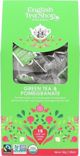 English Tea English Tea Shop, Herbata Green Tea & Pomegranate, 15 piramidek