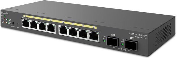 EnGenius Managed Switch 8-port GbE PoE