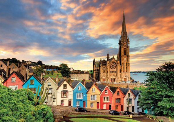 Enjoy Puzzle 1000 Katedra ¶w. Kolmana, Cobh, Irlan G3