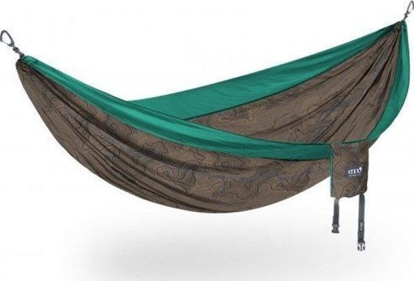 Eno DoubleNest Print - Giving Back, Topo ATC/ Emerald