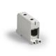 Ensto Zacisk CLAMPOPRO 1 torowy szary Al/Cu 35-150mm2 KE63