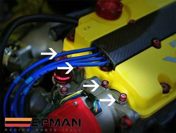 Epman_F Βίδες στήριξης άξονα σειράς B JDM ασημί