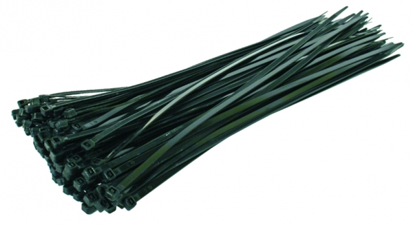 EPM Opaska plastikowa PA6.6 Czarna 150x2.5mm 100szt. E-600-0003