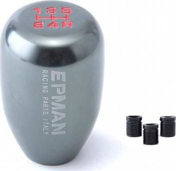 Epman_F Λεβιές Ταχυτήτων Αλουμινίου Universal 5 Ταχυτήτων Titanium με Αντάπτορες M8/M10/M12