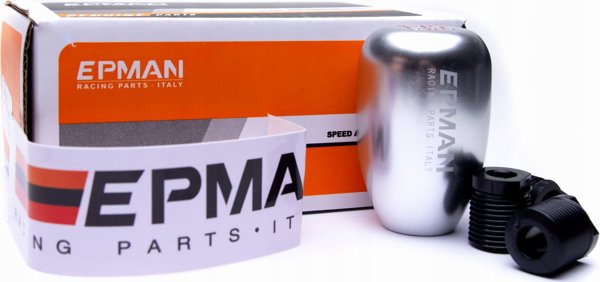 Epman 6B Λεβιές Ταχυτήτων, Καθολικό Πόμολο Αλλαγής Ταχυτήτων από Αλουμίνιο, Ασημί