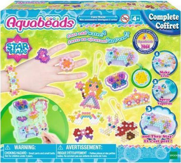 Epoch Aquabeads Σετ Fairy World - Χάντρες Αστέρια με 820 Χρωματιστά Κομμάτια & Αξεσουάρ