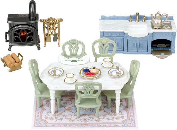 Epoch Sylvanian Elegancka jadalnia 05867 58671