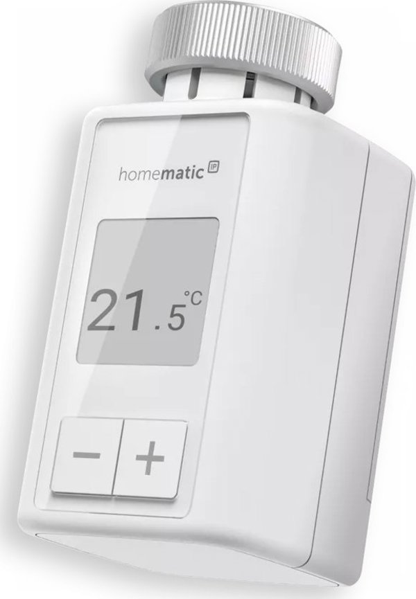 eQ-3 Homematic IP Θερμοστάτης Καλοριφέρ Flex - Έξυπνος Ψηφιακός Θερμοστάτης για Καλοριφέρ
