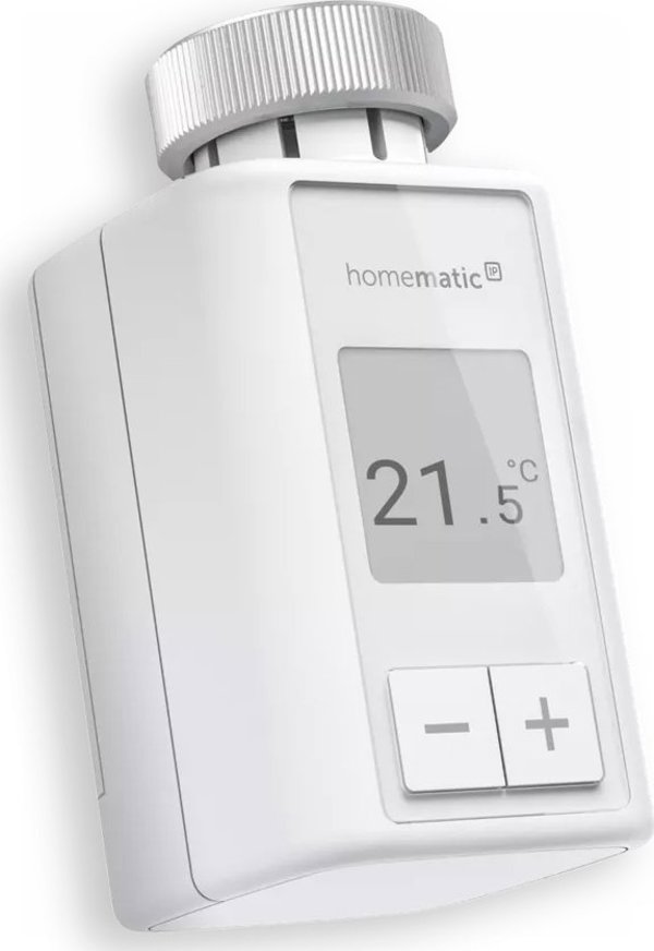 eQ-3 Homematic IP Θερμοστάτης Καλοριφέρ Flex - Έξυπνος Ψηφιακός Θερμοστάτης για Καλοριφέρ