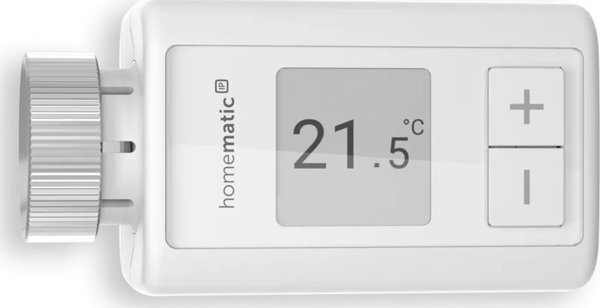eQ-3 Homematic IP Θερμοστάτης Καλοριφέρ Flex - Έξυπνος Ψηφιακός Θερμοστάτης για Καλοριφέρ