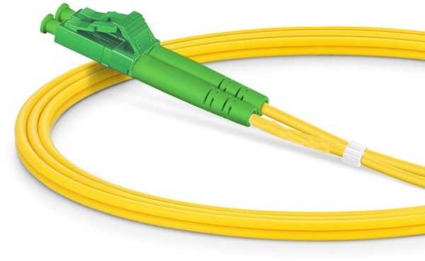 Equip Καλώδιο Δικτύωσης Patch Cord E2000/APC σε LC/APC, Single Mode (OS2), Duplex, 7m, Κίτρινο