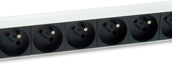 Equip Equip Steckdosenleiste 19"(1HE)8fach CEE7/7 1,8m Kabl.(Fr)si