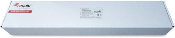 Equip Equip Patchpanel 24x RJ45 Cat6  19" UTP 1HE ISO/IEC schwarz