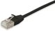 Equip Kabel sieciowy Czarny 0,15 m Cat6a F/FTP (FFTP)
