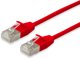 Equip 606178 kabel sieciowy Czerwony 0,15 m Cat6a F/FTP (FFTP)