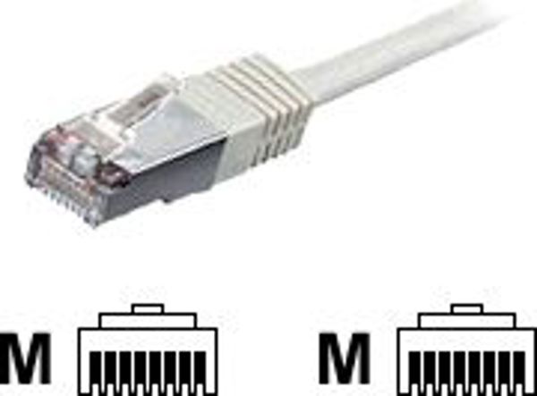 Equip Patchcord, SF/UTP, Cat5e, 10m, szary (705416)
