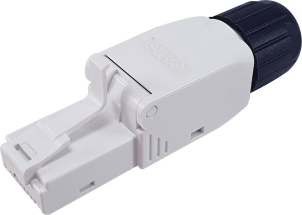 Equip 121161 βύσμα RJ-45 Μαύρο, Λευκό