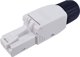 Equip 121161 βύσμα RJ-45 Μαύρο, Λευκό