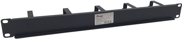 Equip 19" Kabelmanagement 5xMetallringe Plastik 1U RAL9005