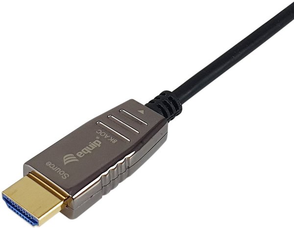 Equip Καλώδιο HDMI 119451 Τύπου A (Standard) 4K 1.8m Μαύρο