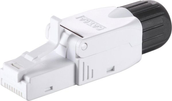 Equip 121162 βύσμα RJ-45 μαύρο, λευκό