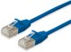 Equip 606176 kabel sieciowy Niebieski 0,15 m Cat6a F/FTP (FFTP)