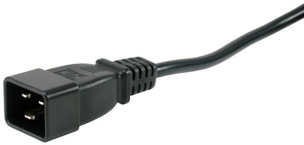 Equip 19" Steckdosenleiste IEC C20->6xIEC C19+Switch Alu.