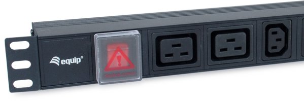 Equip Equip Steckdosenleiste 19"(1HE)8fach IEC C20 1.8m Alu. Sch