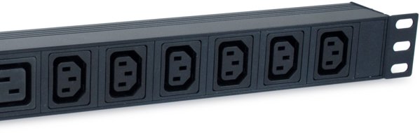 Equip Equip Steckdosenleiste 19"(1HE)8fach IEC C20 1.8m Alu. Sch