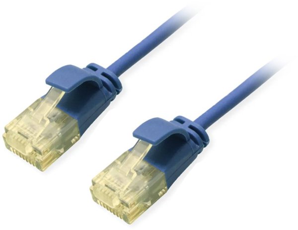 Equip 626302 kabel sieciowy Niebieski 0,5 m Cat6a U/UTP (UTP)