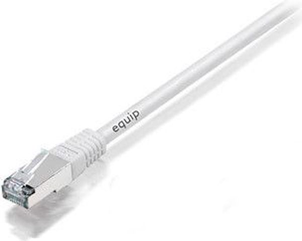 Equip Patchcord Cat6 3m PIMF Λευκό (605512)
