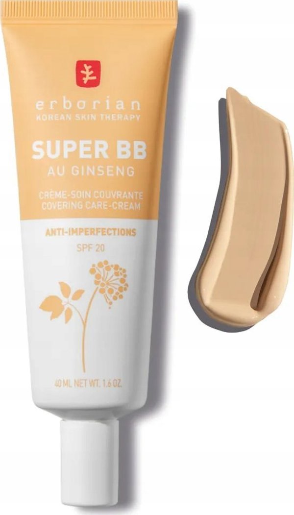 Erborian Καλυπτική κρέμα BB για το πρόσωπο Nude, 40 ml