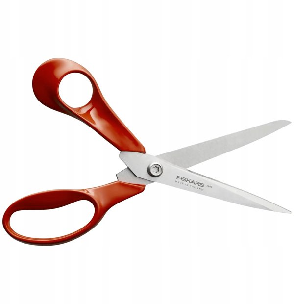 Fiskars Erdi Classic Ψαλίδι Γενικής Χρήσης 21cm, για Αριστερόχειρες, Κόκκινο, 6424002019510