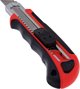 Erdi InLine® Μαχαίρι Γενικής Χρήσης με Λεπίδα 18mm, Περιλαμβάνει 3 Ανταλλακτικές Λεπίδες, Κόκκινο